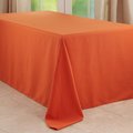 Saro 90 x 156 in. Casual Design Everyday Oblong Tablecloth, Pink 321.PM90156B